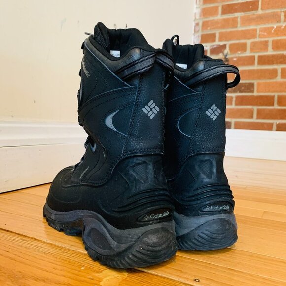 Columbia Bugaboot Plus II XTM Omni Heat Mens Boot #BM 3876-010 Black Charcoal - Picture 8 of 15